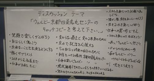 【京都】ディスカッションでキャッチコピー