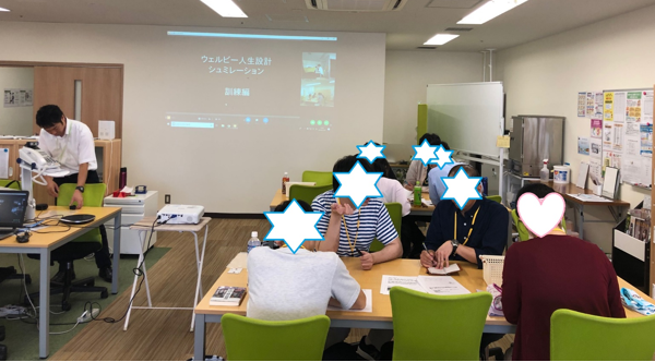 【高崎第2】ウェルビー人生設計シミュレーションの様子
