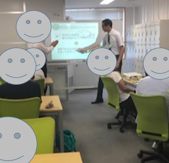 【川越第3】就活プログラム・ビジネスマナーの様子