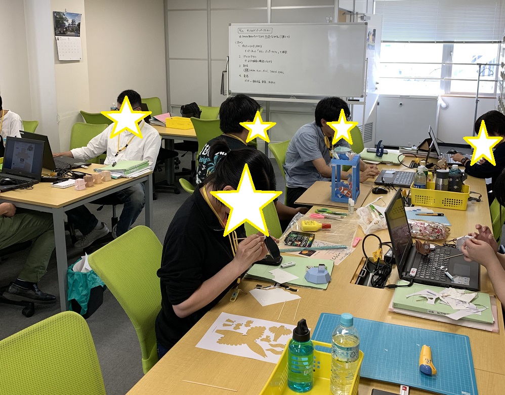 20190923_ペーパークラフト①