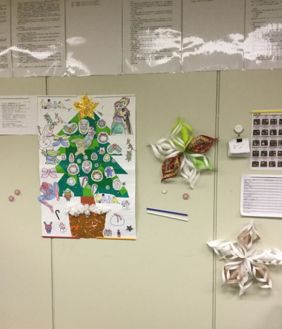 雪の結晶・クリスマスツリー