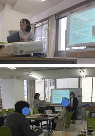 【博多】オンライン訓練の様子