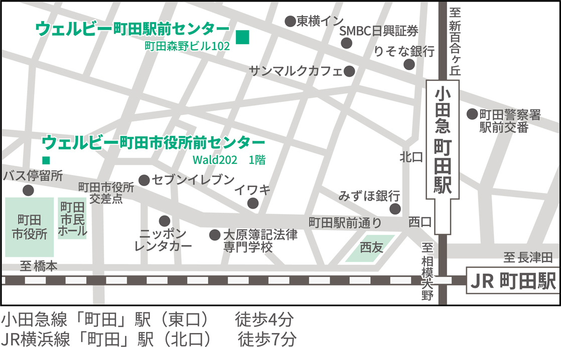 ウェルビー町田駅前_地図