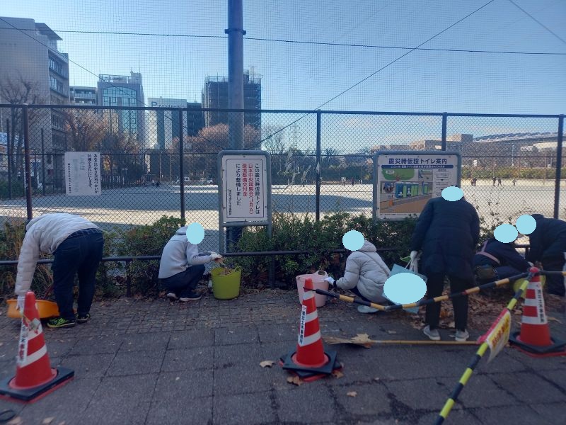 ウェルビーチャレンジ新横浜センター2025年12月17日ボランティアの様子②