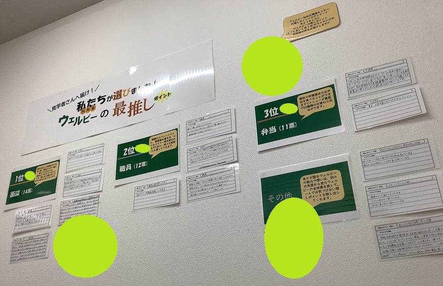 ウェルビー仙台広瀬通センター画像：掲示物写真ows_heya