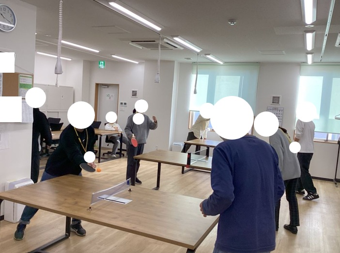 ウェルビー大分センター①ピンポン大会